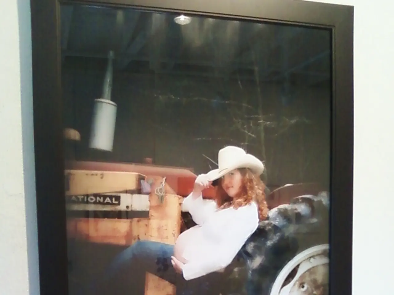 This picture consists of a portrait in the image,