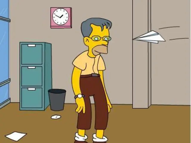 This is an animated image. In this there is a person wearing a watch and specs. In the back there's...