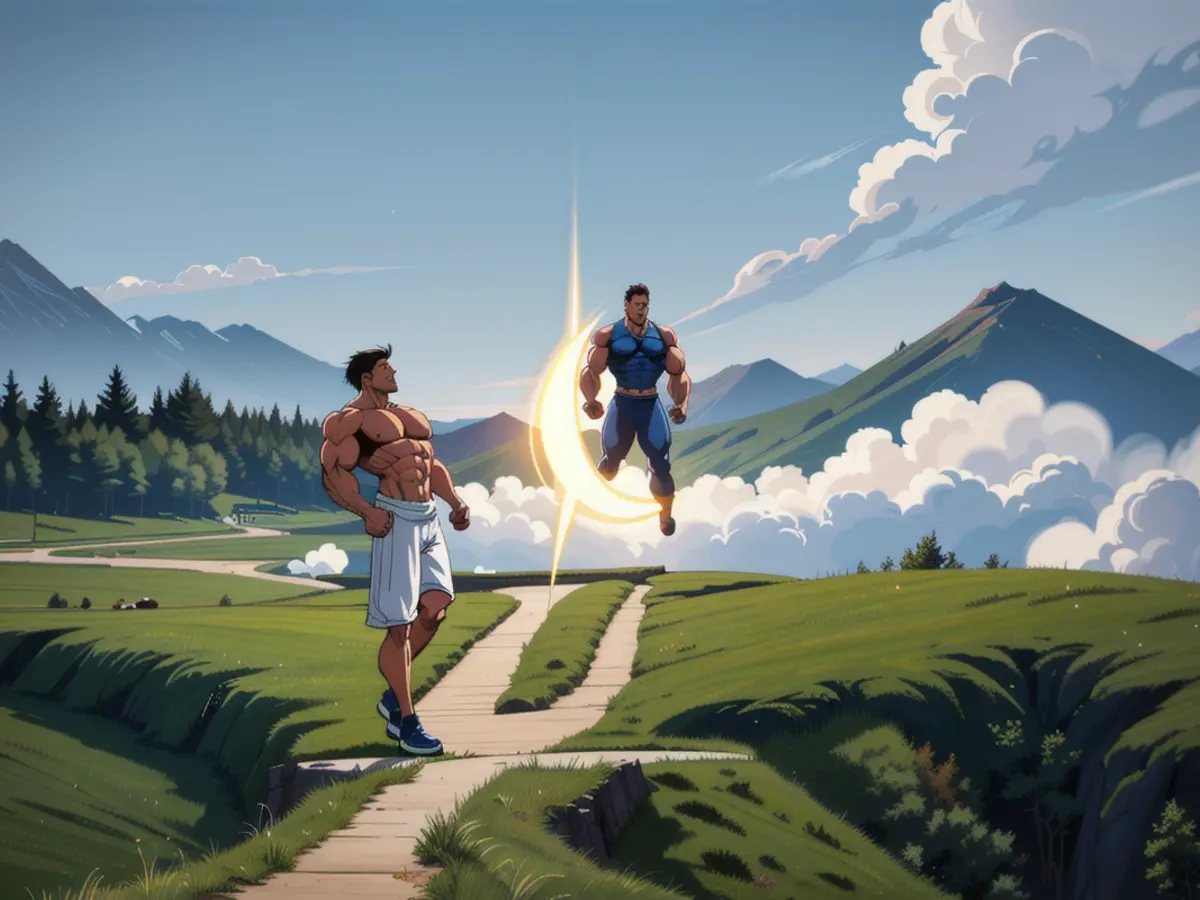 Space travel ticket holder joins forces with Jeff Bezos for the journey.